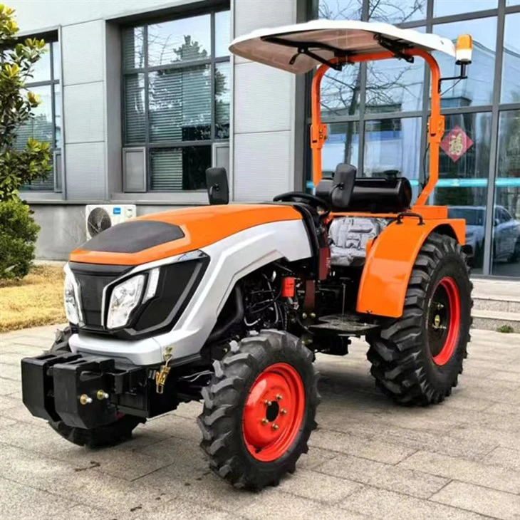 60HP Narrow Orchard Tractor – Ultra-Narrow Chassis for Vineyard & Greenhouse