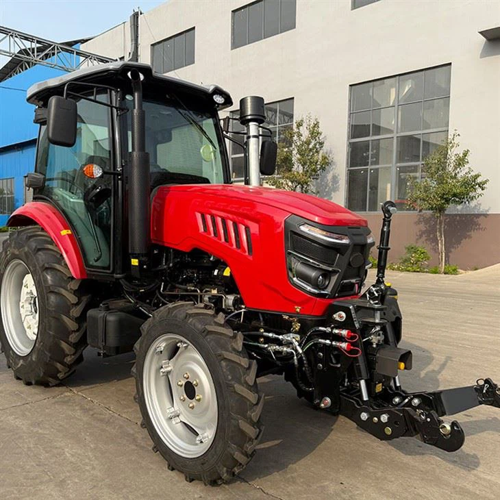 120-PS-Traktor mit Kabine und Frontzapfwelle